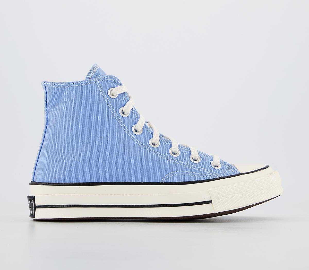 Odd Sizes - Converse All Star Hi 70's Brisk Blue Egret Black - UK Sizes Right 5/Left 6