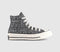 Converse All Star Hi 70 S Trainers Black Silver Egret - OFFCUTS SHOES by OFFICE