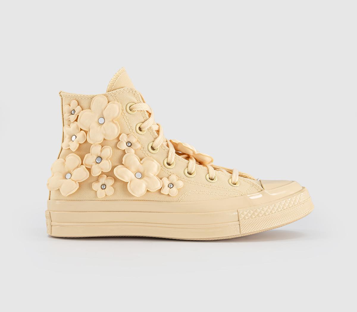 Converse All Star Hi 70S Trainers Golden View Golden View Flower