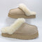 Womens UGG Disquette Slippers Sand UK Size 6