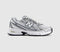 Kids New Balance 740 Junior Trainers Navy White UK Size 4.5