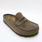 Womens BIRKENSTOCK Naples Wrapped Clogs Suede Concrete Grey R UK Size 7 EU40