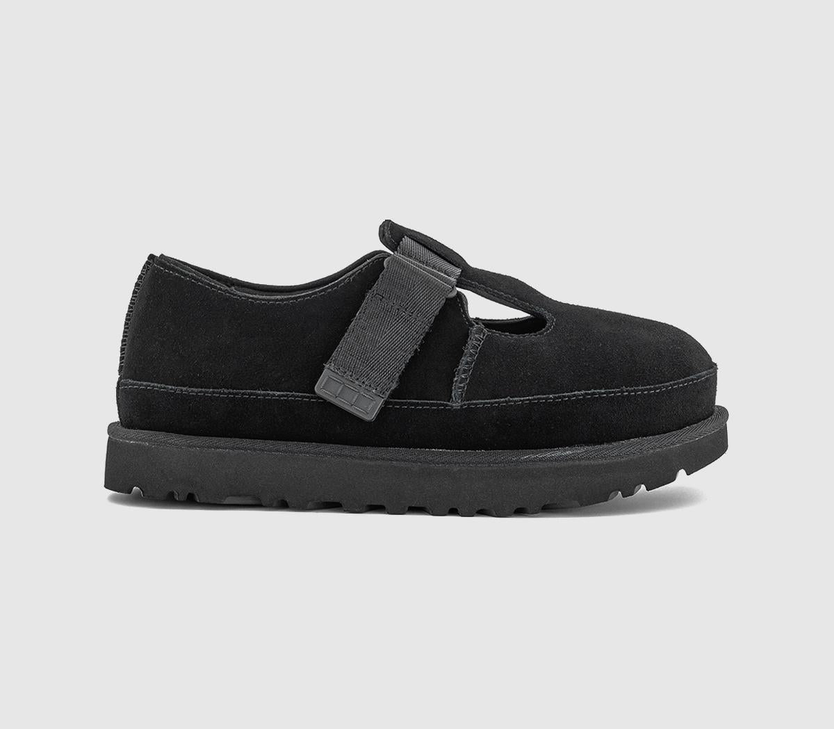 Womens UGG Goldenstar Mary Janes Black UK Size 5