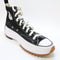 Converse Runstar Hike Platform Trainers Black White Gum UK Size 10