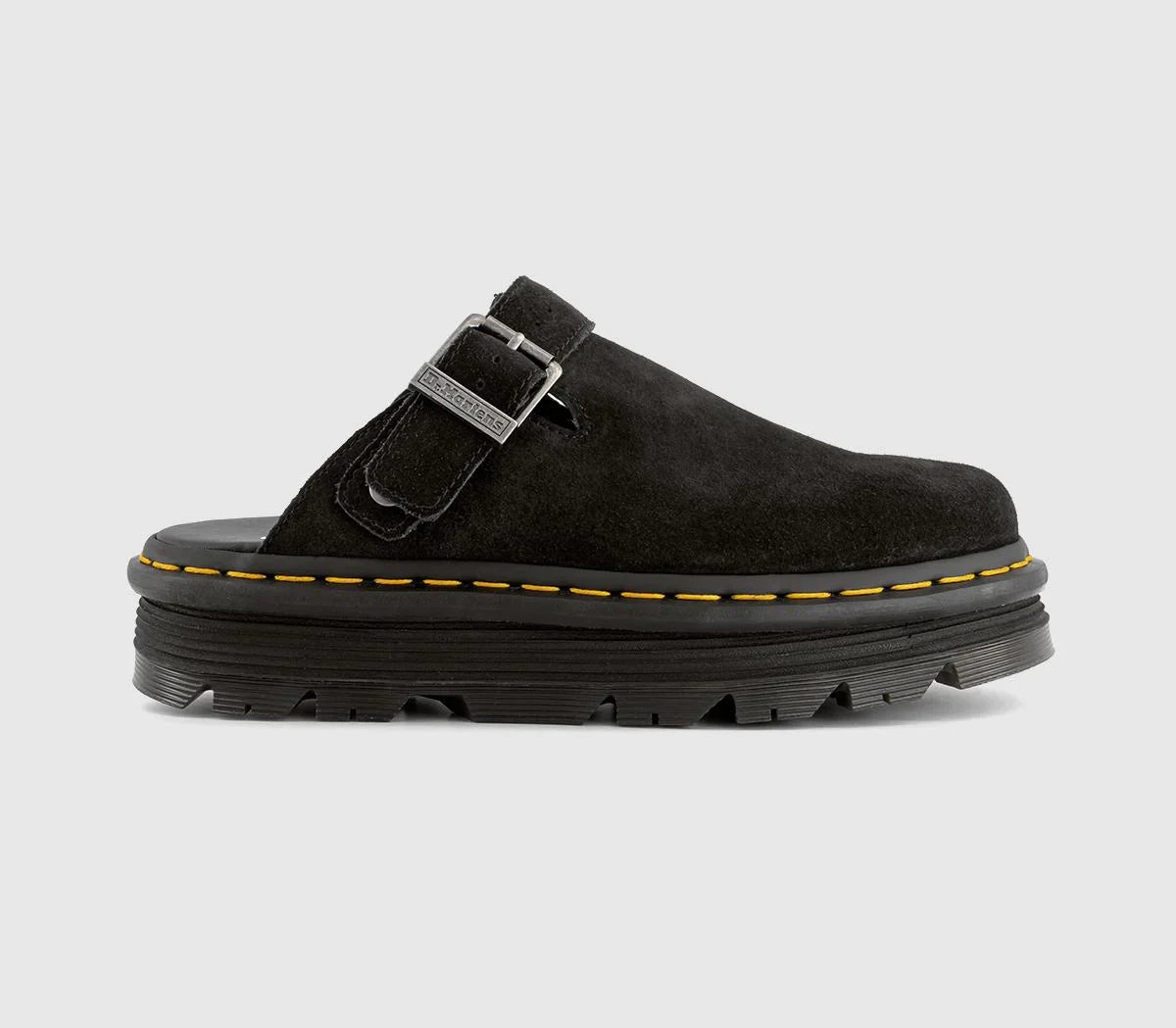 Womens Dr. Martens Zebzag Mule Black Suede UK Size 6