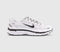 Nike P-6000 Trainers White Black Metallic Silver Black UK Size 5.5