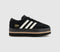 adidas Gazelle Stack Trainers Core Black Cream White Gum UK Size 6