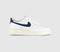 Nike Air Force 1 Low Trainers White Obsidian Pale Ivory Metallic Gold Uk Size 6