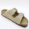 Womens BIRKENSTOCK Arizona Two Strap Sandals Suede Taupe UK Size 5 EU38