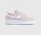 Nike Air Force 1 Lo W Trainers Silt Red White Pink Foam Metallic Gold UK Size 5