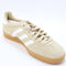 adidas Gazelle Indoor Trainers Magic Beige White White Gum UK Size 8