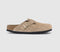 Womens BIRKENSTOCK Boston Clogs Sandcastle Suede UK Size 3.5 EU36