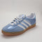 adidas Gazelle Indoor Trainers Bliss Blue White Metallic UK Size 6