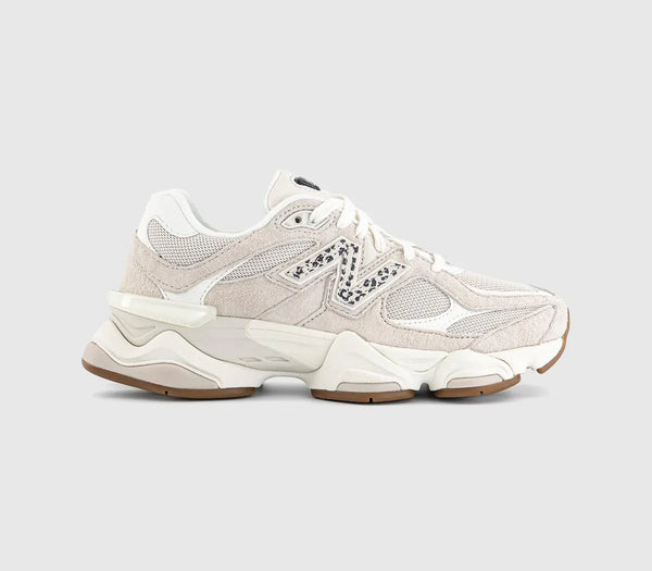 New Balance 9060 Trainers Moonbeam Sea Salt Black Asp UK Size 4