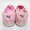 PUMA H Street Ballet Shoes Pink Shimmer Silver UK Size 6