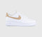 Nike Air Force 1 07 Trainers White Linen White UK Size 5