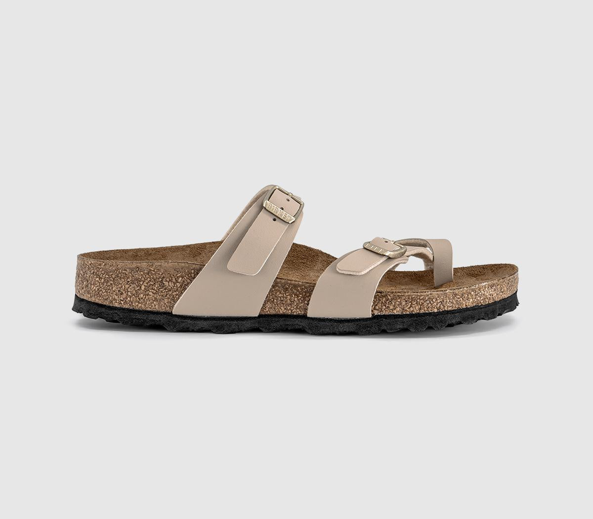 Womens BIRKENSTOCK Mayari Cross Strap Sandals Sandcastle N