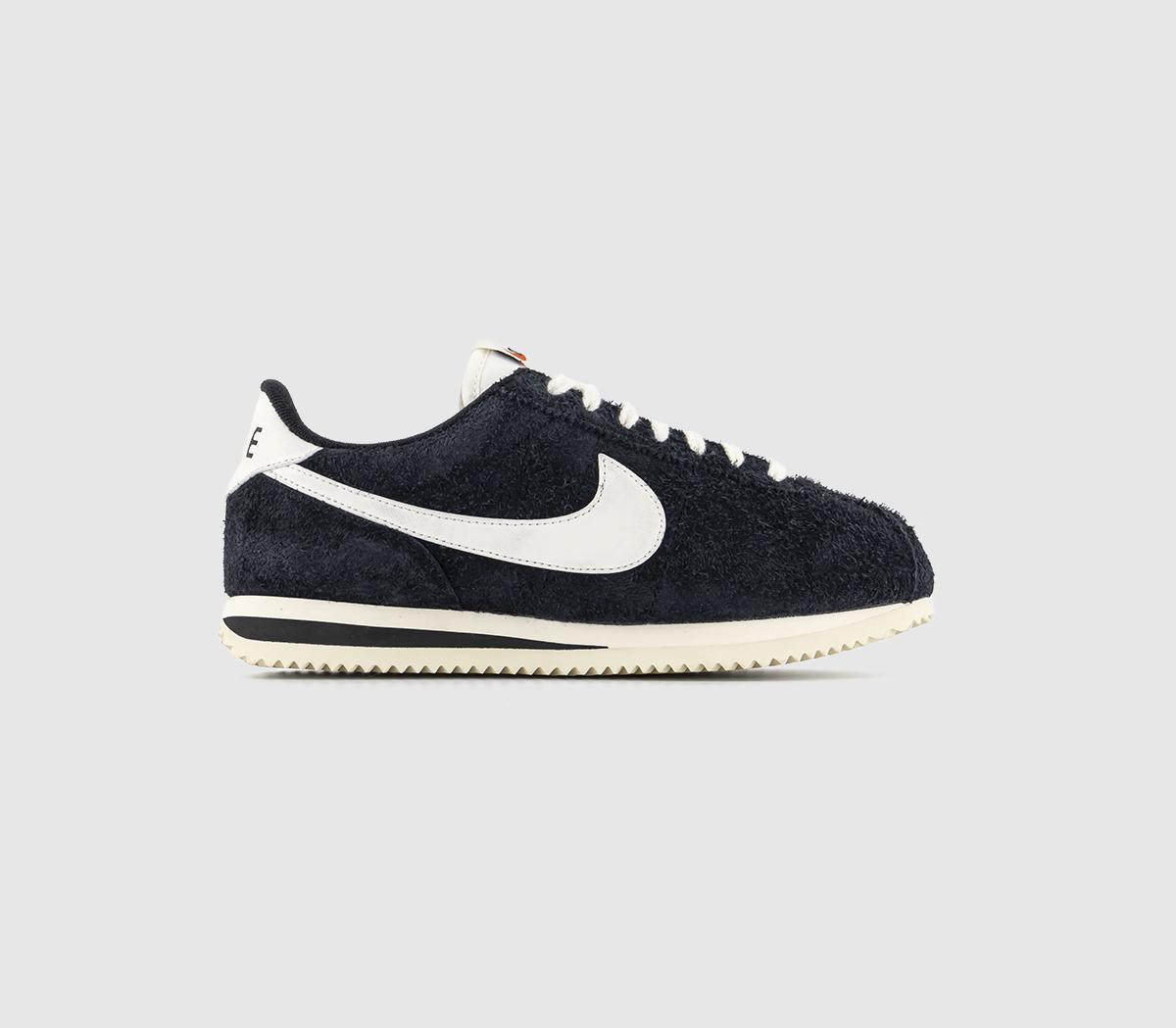 Nike Cortez Trainers Black Sail Coconut Milk Team Orange – OFFCUTS SHOES by  OFFICE