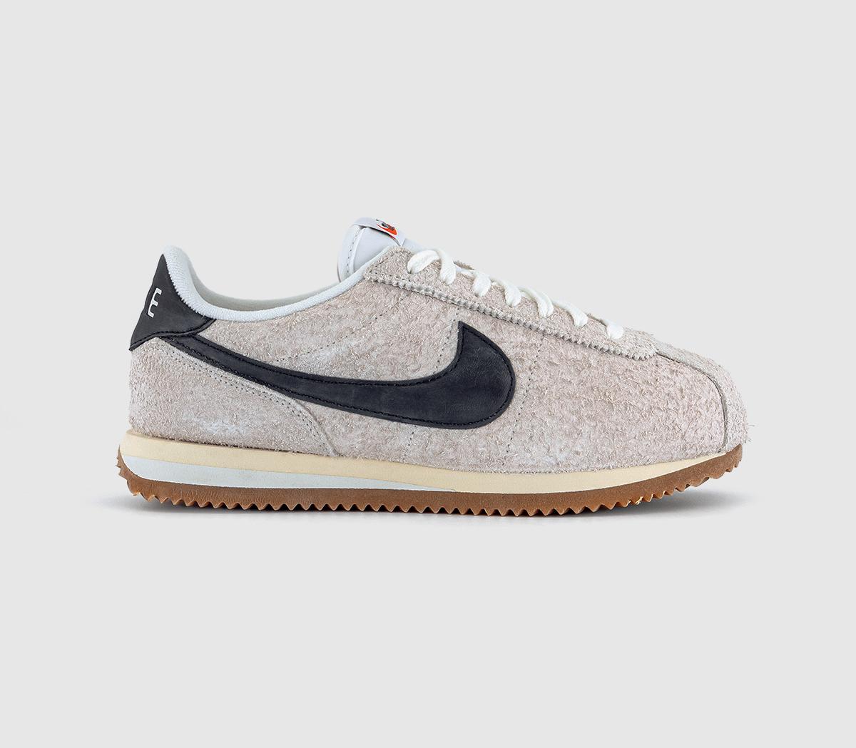  Nike Cortez Trainers Summit White Black Gum Uk Size 5.5