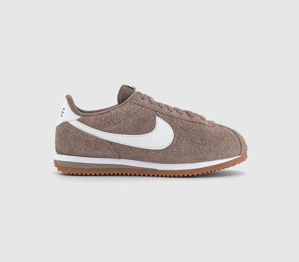 Nike Cortez Trainers Mink Brown White Gum Medium Brown