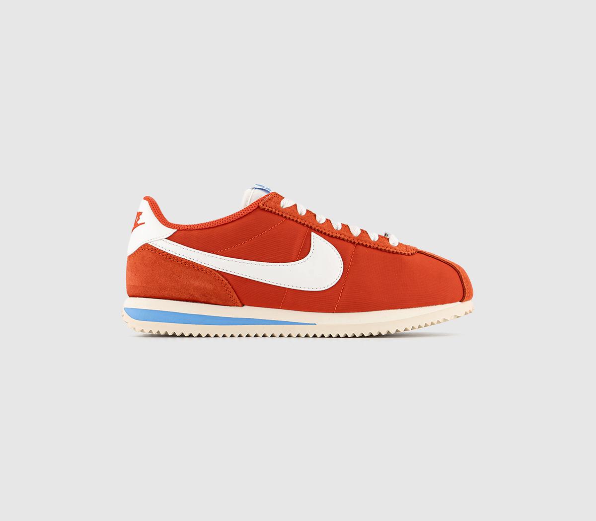 Nike Cortez Trainers Picante Red Sail University Blue