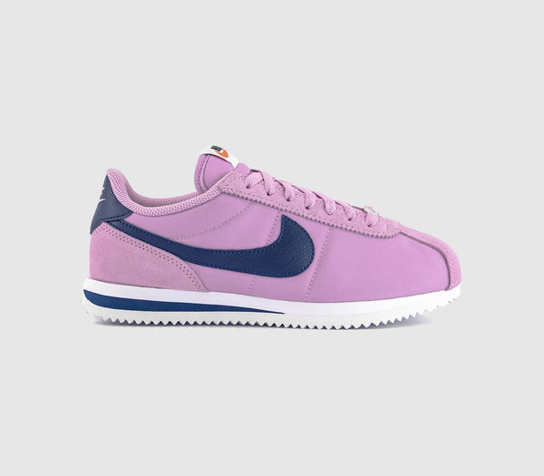 Nike Cortez Trainers Beyond Pink Blue Void White Black