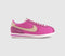  Nike Cortez Trainers Playful Pink Sandrift Sail Uk Size 8