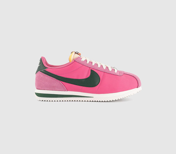 Nike Cortez Trainers Pinksicle Fir Sail White