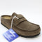 Womens BIRKENSTOCK Naples Wrapped EXQUISITE Loafers Suede Concrete Gray UK Size 7 EU40