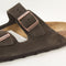 Womens BIRKENSTOCK Arizona Two Strap Sandals Suede Mocca UK Size 3.5 EU36