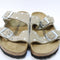 Womens BIRKENSTOCK Arizona Two Strap Sandals Taupe Rivet UK Size 5 EU38