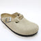 Womens BIRKENSTOCK Boston Clogs Braided Taupe UK Size 5.5 EU39