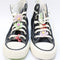Converse All Star Hi Trainers Black Egret Cherry Balm UK Size 5