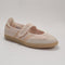 adidas Samba Jane Ballet Trainers Wonder Quartz Halo Blush Gold Metallic UK Size 5