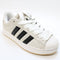 adidas Superstar St Trainers Crystal White Black Gum UK Size 6