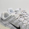 Nike P-6000 Trainers White Black Metallic Silver Silver UK Size 8