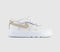 Kids Nike Air Force 1 Infant Trainers White Rattan UK Size 9.5 infant