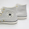 Converse All Star Hi Trainers Light Grey Egret Black UK Size 6