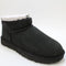 Womens UGG Classic Ultra Mini Boots Black UK Size 8