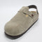 Womens BIRKENSTOCK Tokio Clogs Taupe Suede UK Size 5.5 EU39