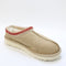 Womens UGG Tasman II Slippers Sand Dark Cherry UK Size 5