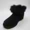Womens UGG Classic Ultra Mini Chalet Boots Black UK Size 4