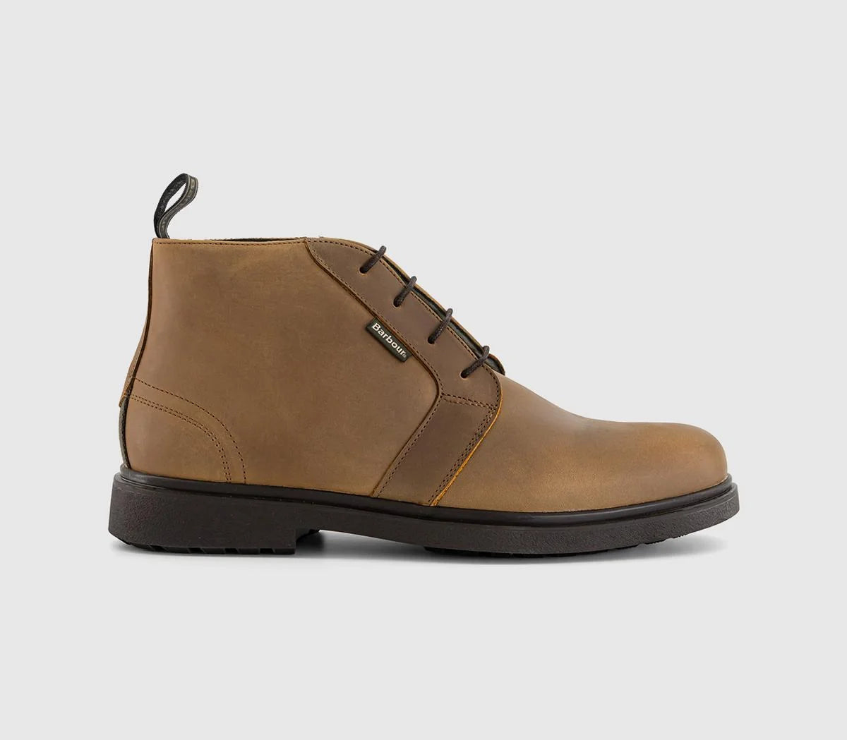 Mens Barbour Meays Chukka Boots Tan UK Size 8