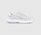 Odd sizes - Nike P-6000 Trainers Summit White Wolf Grey Vast Grey UK Sizes Right 5/Left 6