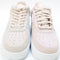 Nike Air Force 1 Lo W Trainers Silt Red White Pink Foam Metallic Gold UK Size 5