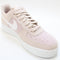 Nike Air Force 1 Lo W Trainers Silt Red White Pink Foam Metallic Gold UK Size 6