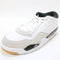 Nike Air Jordan 4 RM Trainers White Black Neutral Grey Gum Med Brown UK Size 8