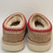 Womens UGG Tasman II Slippers Sand Dark Cherry UK Size 5