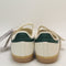 adidas Samba Jane Ballet Trainers Offwhite Collegiate Green Gold Metallic UK Size 6