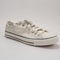 Converse All Star Low Vintage Trainers White Rubber Plant Egret UK Size 8.5